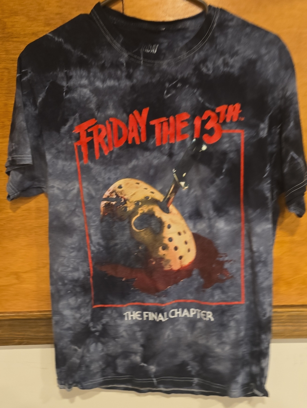 Friday the 13th Tie-Dye Graphic Tee - Black